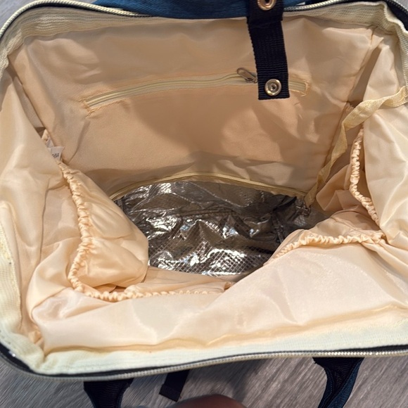 AFBP Breast Pump Diaper Blue Bag Backpack - Picture 3 of 3